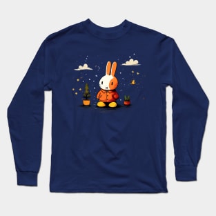 miffy Standing outside Long Sleeve T-Shirt